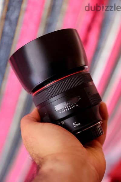 lens canon 85 ii f1.2