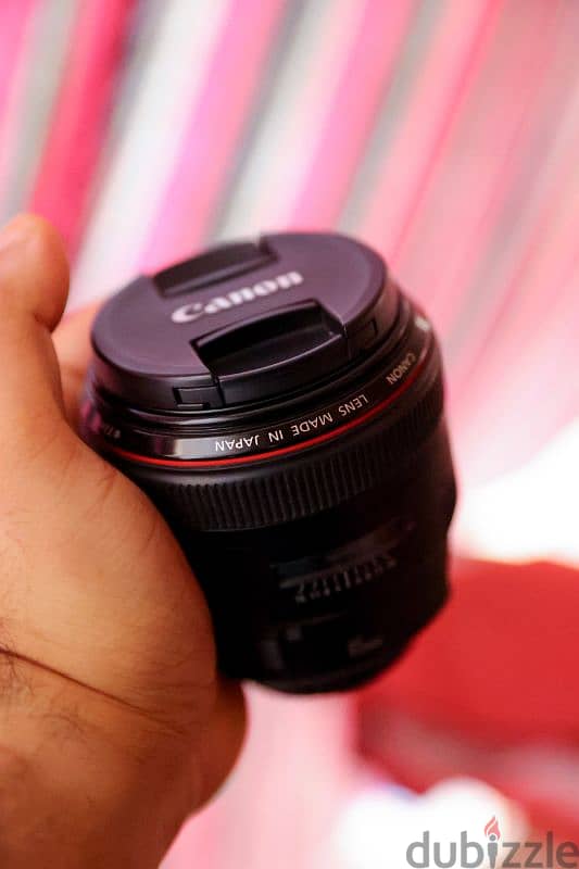 lens canon 85 ii f1.2 1