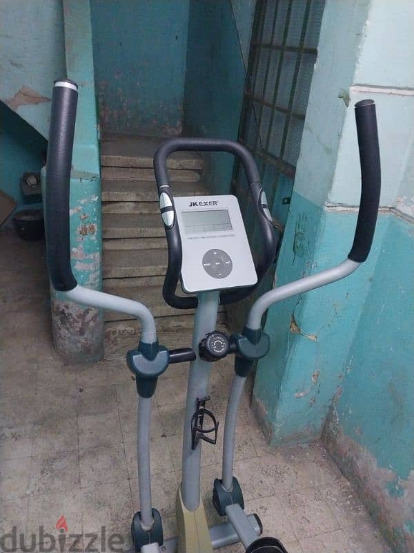 JKEXER Manual Tension Elliptical Trainer 1