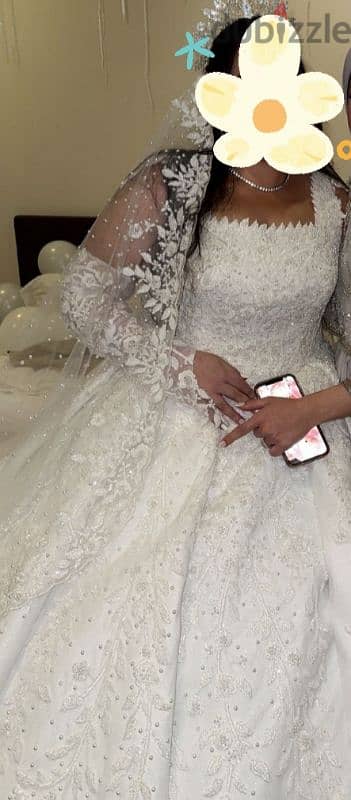 wedding dress , فستان زفاف