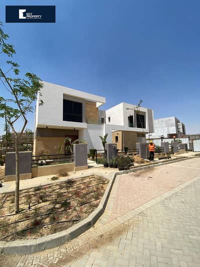 Fully finished Villa  215 sqm for sale in Zed East Compound with installments over 8 years