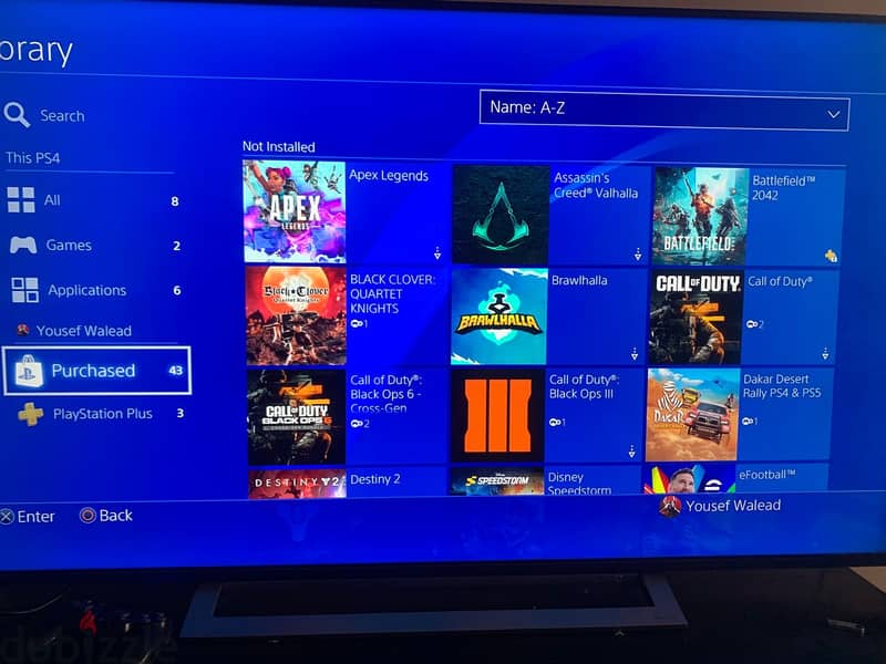 Playstation 4 pro 1 tera used 3