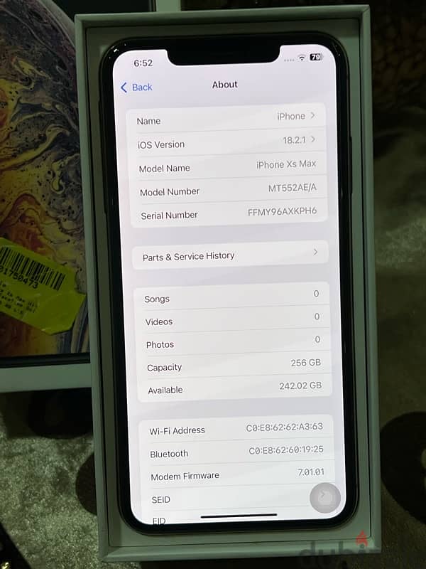 IPhone Xs Max 256 حاله نادره 6