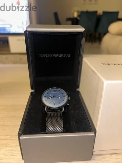 Emporio Armani original watch navey blue