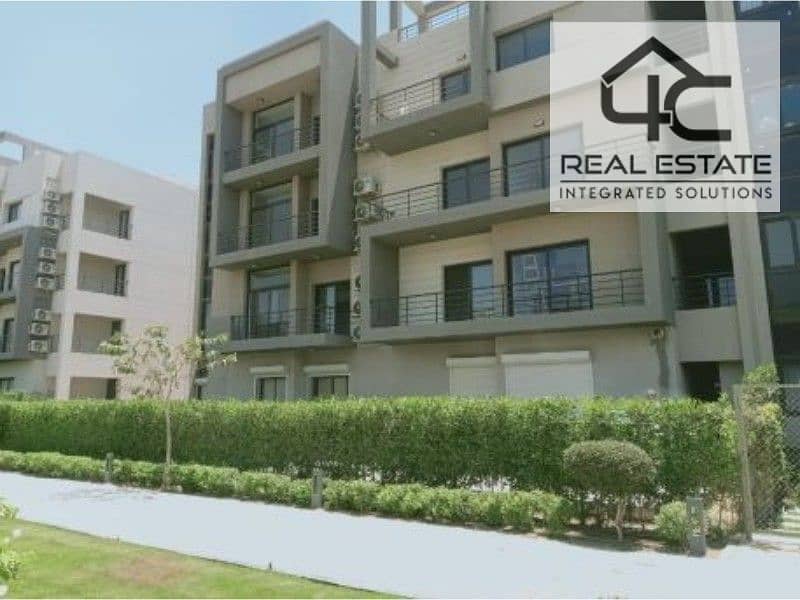 apartment with garden  for sale  135m in compound fifth square new cairo special view on landscape under market price 0