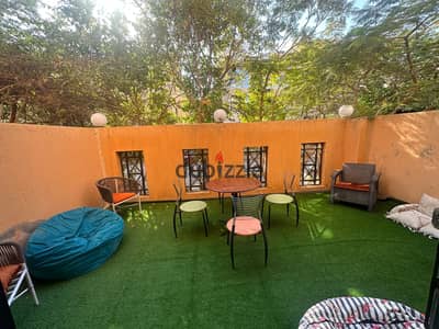 fully furnished duplex with private garden