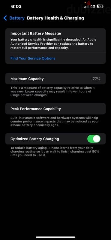 iPhone 12 Pro max 128 gb battery 77% 4