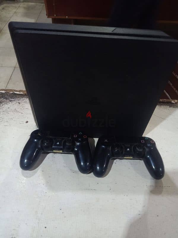 جهاز ps4 slem  500gb  معدل سوفت 9 0