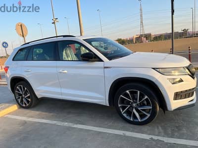 سكودا كودياك  7 راكب 4*4 2000cc ايجار Skoda Kodiak