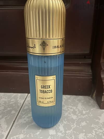 Greek tobacco 200 ml  عطر جريك توباكو ٢٠٠ مل