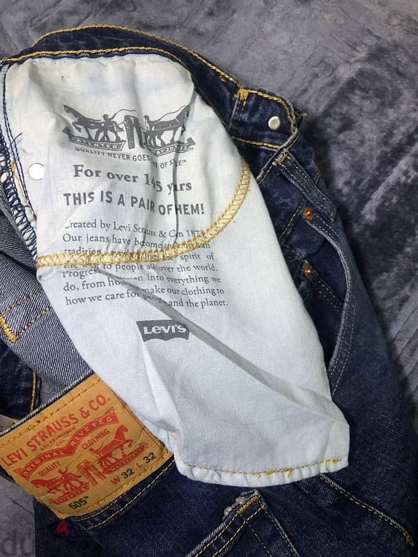 original  levis 505 5