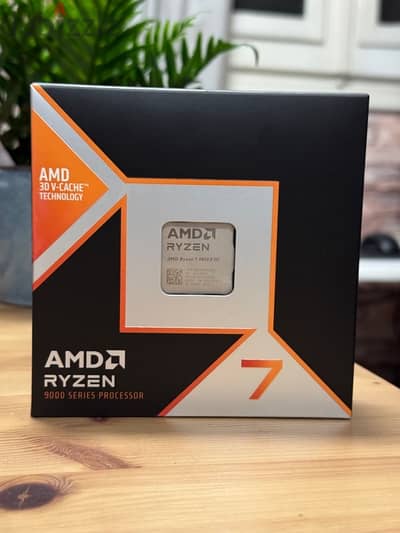 AMD Ryzen 7 9800x3d - 5.2 GHz - 96MB cache بروسيسور