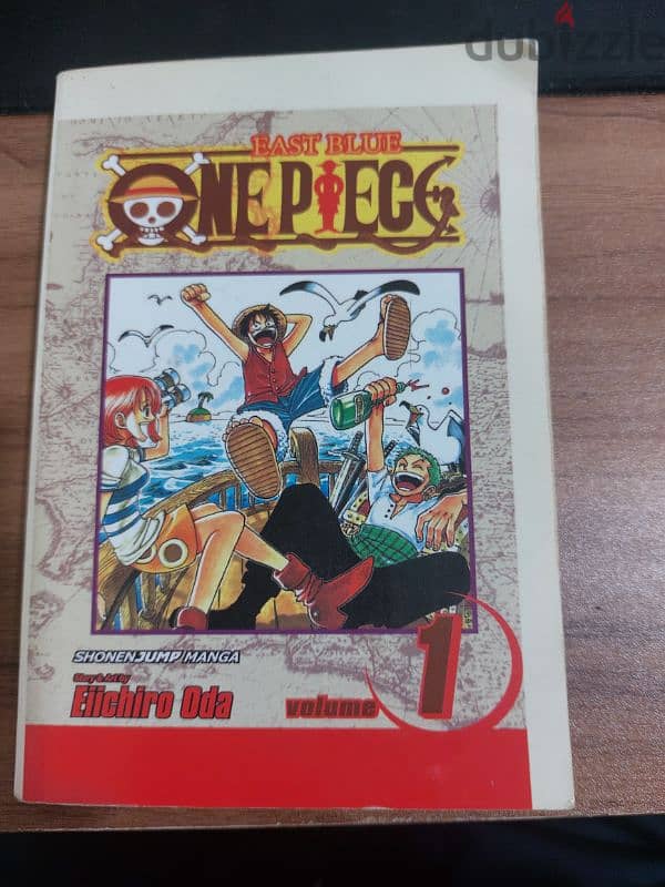 one piece (Monkey D. luffy) MANGA 6 volumes 1