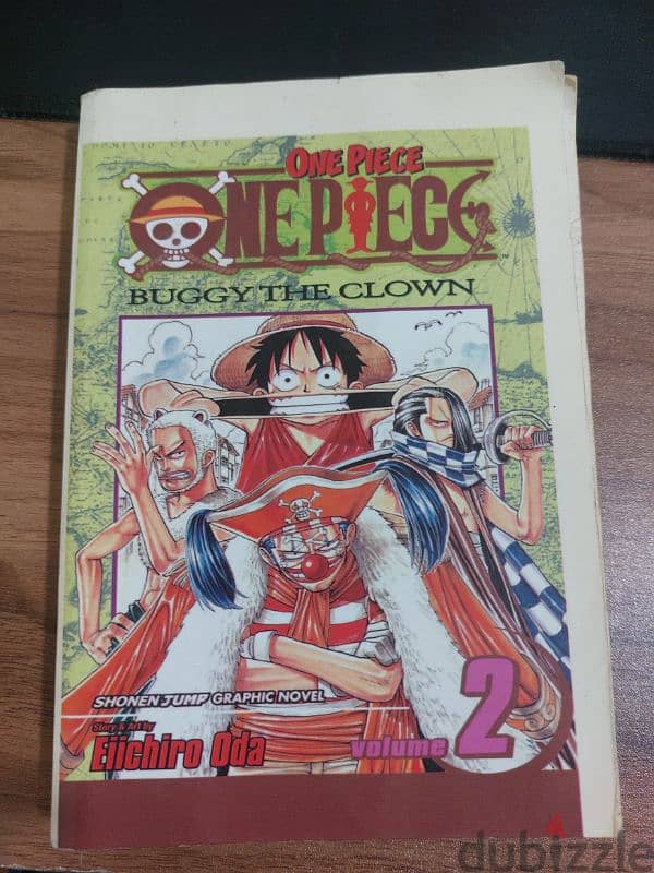 one piece (Monkey D. luffy) MANGA 6 volumes 2