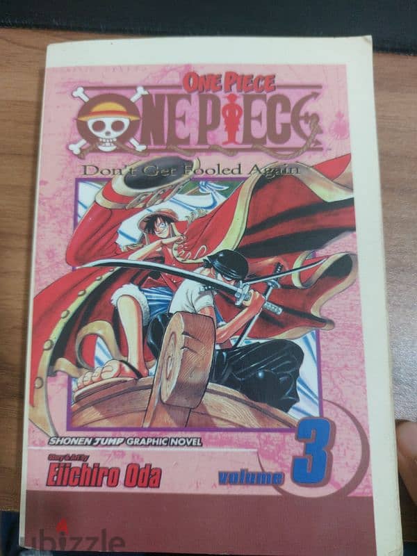 one piece (Monkey D. luffy) MANGA 6 volumes 3