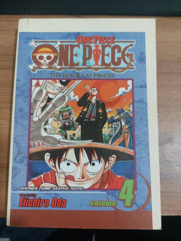 one piece (Monkey D. luffy) MANGA 6 volumes 4