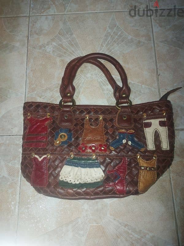 Brown handbag 0