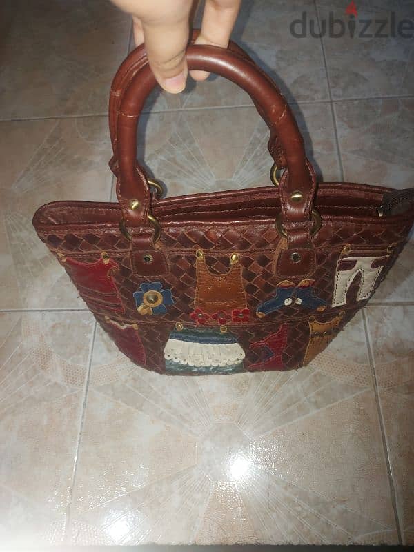 Brown handbag 1