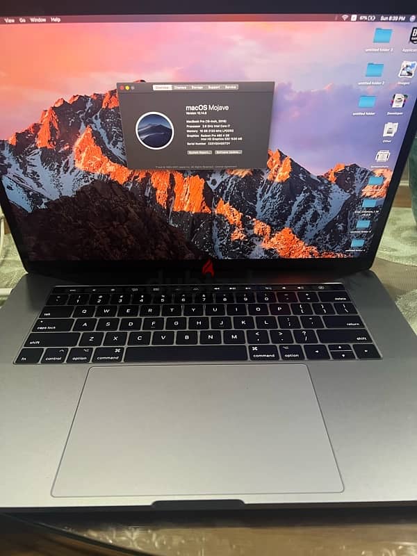 Macbook Pro 2016 15.4 inch A1707 1