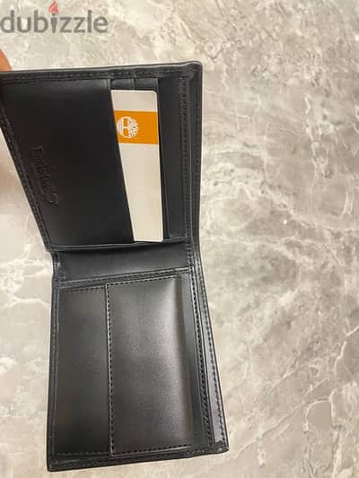 Timberland original classic leather wallet - Black - Men