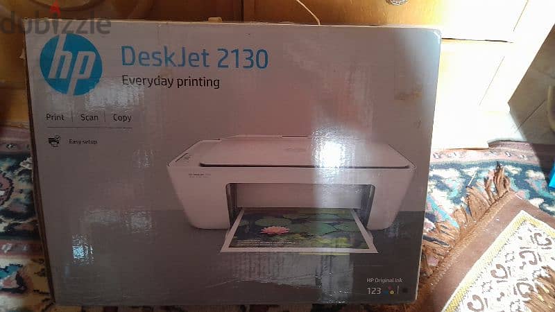 برنتر hp deskjet 2130 جديده زيرو بالكرتونه لم تستخدم نهائي 2