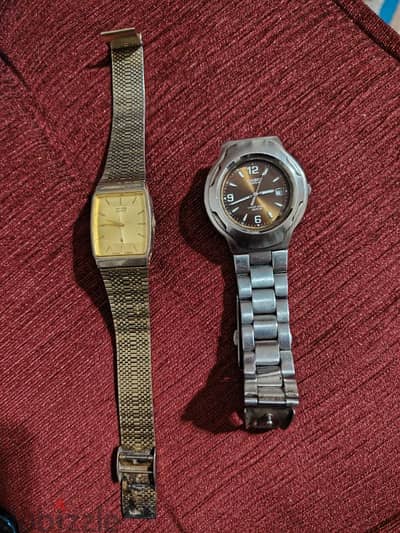 ساعة Casio ، وساعة Citizen