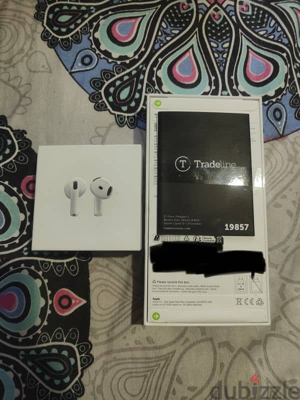 Iphone 16 pro max + Airpods 4 جديد متبرشم 1