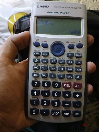 اله كاسيو Casio fx 570 حاله ممتازه