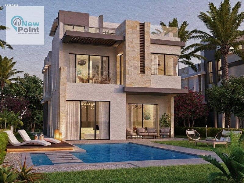 With Hyde Park, receive immediately a 5-bedroom Standalone villa, minutes from Mall of Egypt in 6th of October City 0