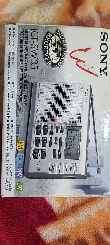 Radio sony made in japan