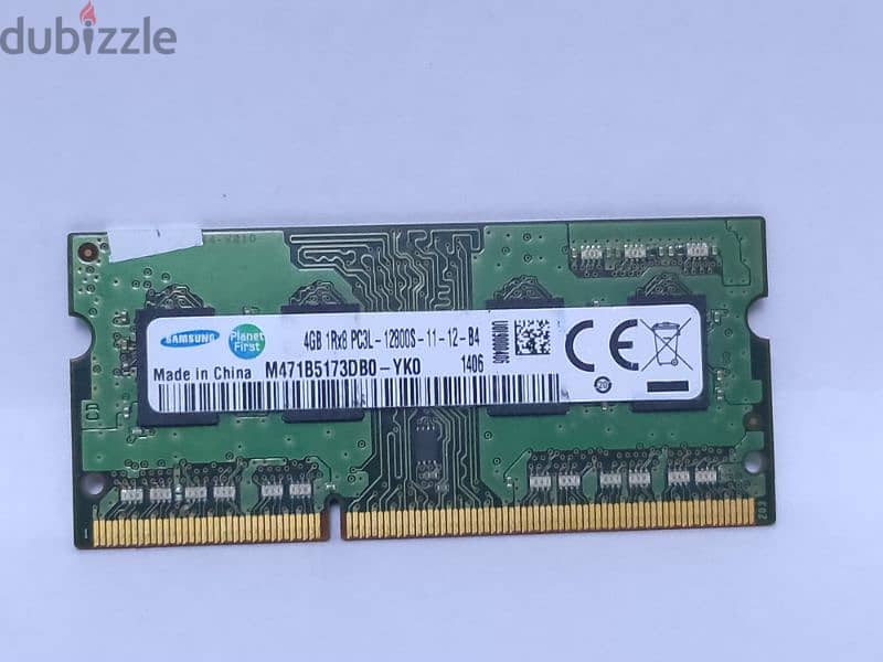 رامات لاب توب 4 جيجا ddr3 pc3L باص 12800 - متفوتش الفرصة واسال 9