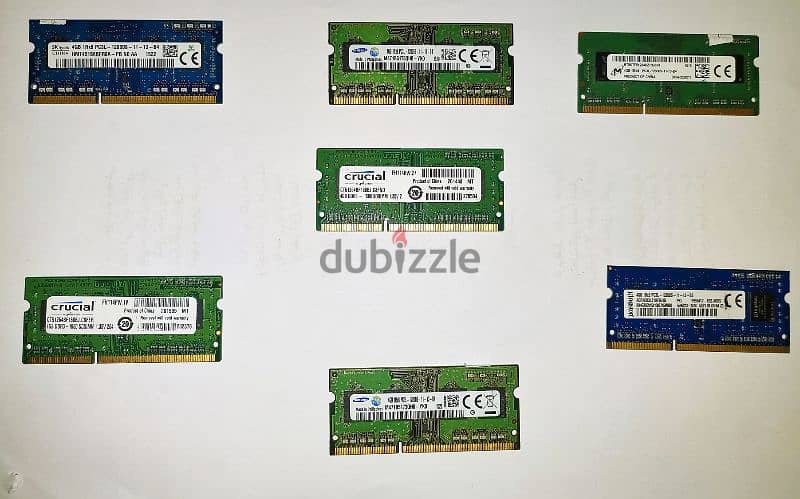 رامات لاب توب 4 جيجا ddr3 pc3L باص 12800 - متفوتش الفرصة واسال 12