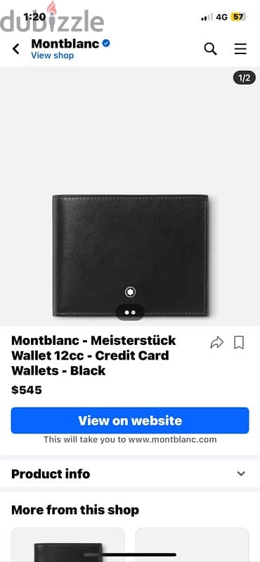 Montblanc original wallet 1