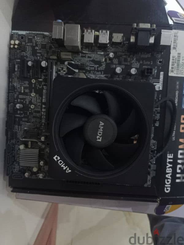 ASUS PRIME A320M-K AMD Ryzen 1600X 2