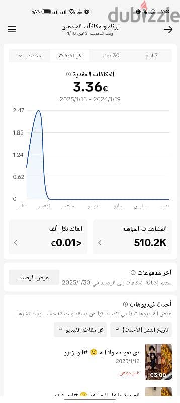 اكونت تيك توك للبيع ريتش نااااار 4