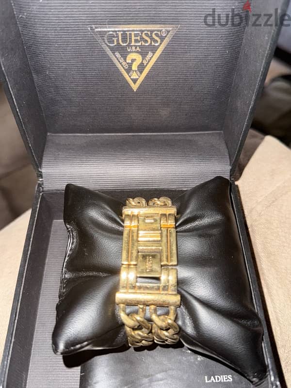 Original Guess Gold Watch 2