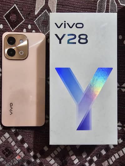 vivo y 28  كسر زيرو ٢٥٦ جيجا رام ٨