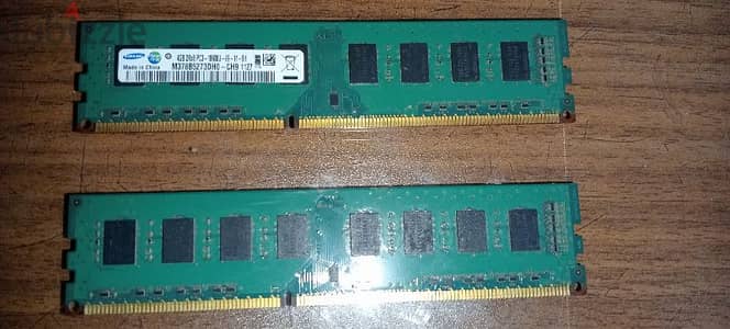 2*4 GB RAM SAMSUNG 1333 mHz ddr3