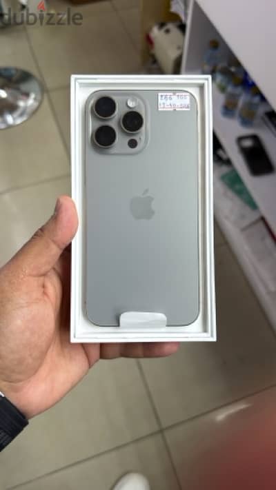 iPhone 16 pro max new no tax