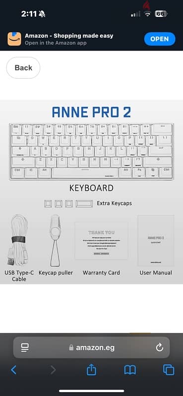 Anne Pro 2 | Gaming Keyboard 4