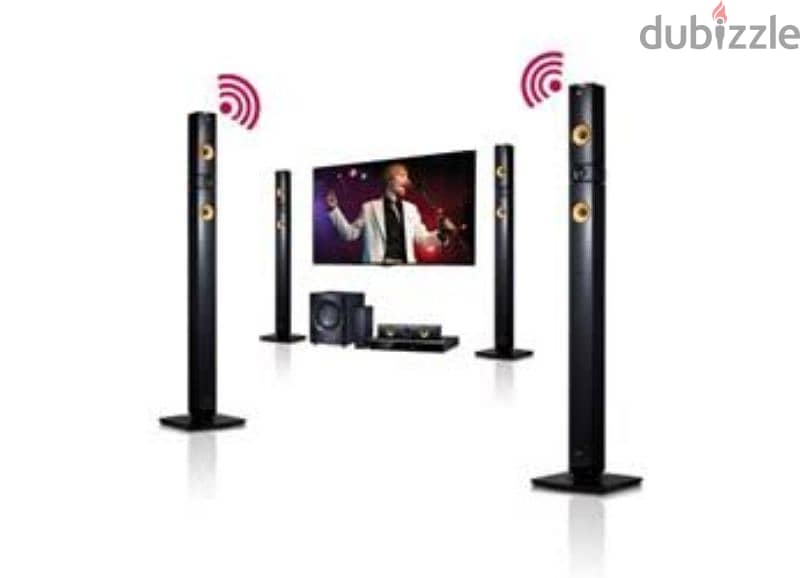 HOME THEATER LG DH7530 Bluetooth 1200 watt RMS 1