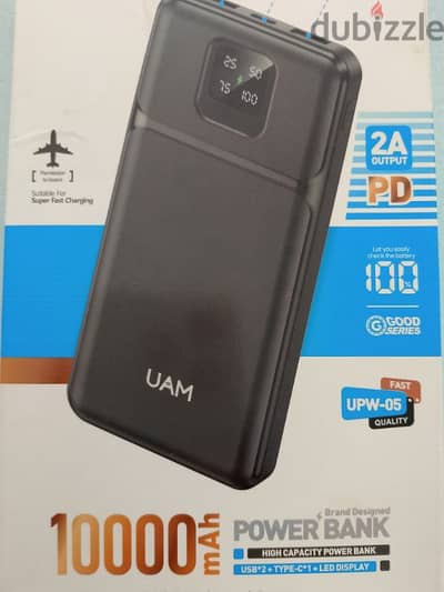 باور بانك UAM 10000 mAh