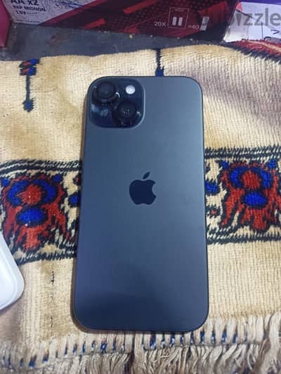 iPhone 15 شريحتين 128 بكل مشتملاته