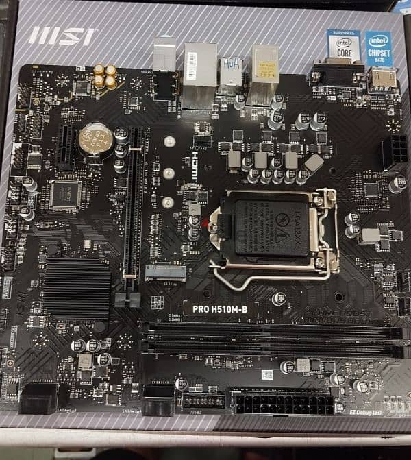 MOTHERBOARD H510 MSI INTEL CORE I5 11400f 1