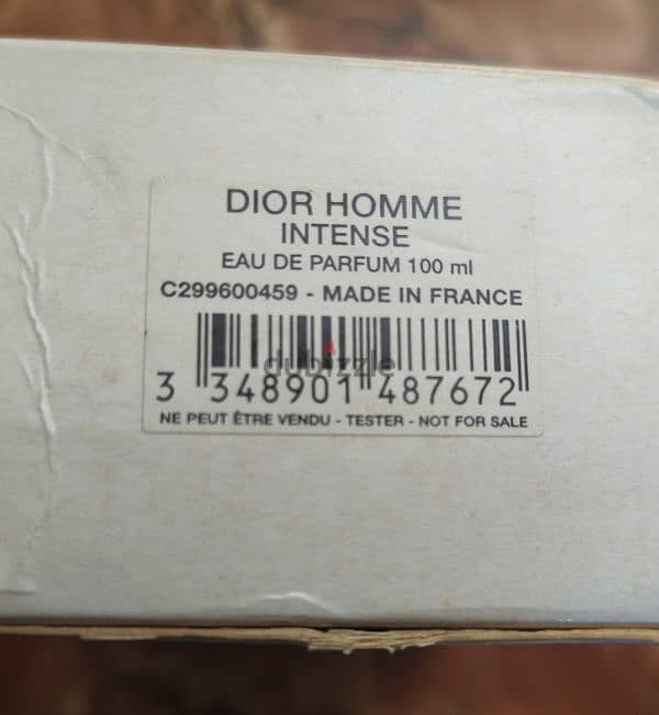 dior homme intense 2019 tester 7