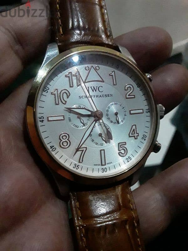 ساعة iwc أتوماتيك سويسرية أصلية 1