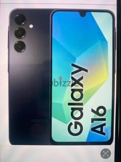 samsung galaxy A16  جديد لم يفتح ولم يستخدم