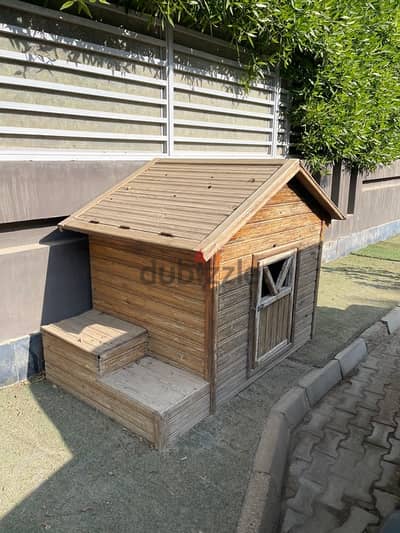 بيت كلب خشبي dog home shelter