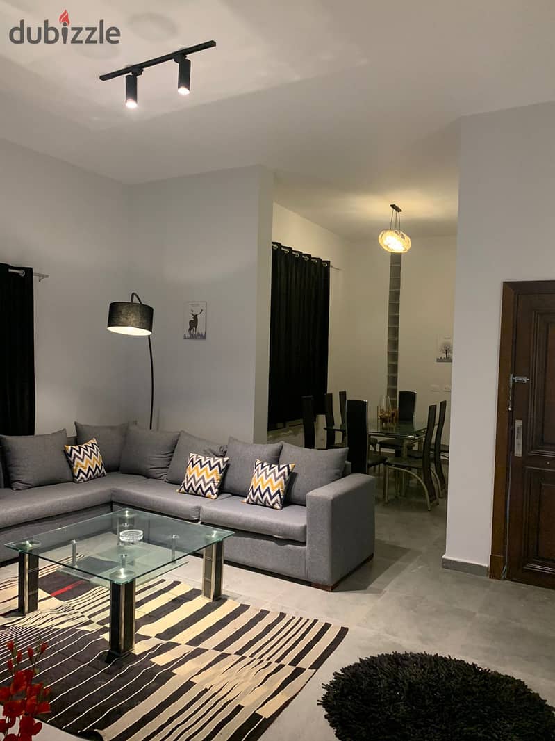 Apartment for Rent, Ground Floor in the Ninth District, Fully Furnished, Behind the Tourist Walkway, Sheikh Zayed 0