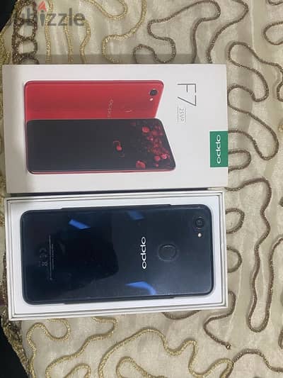 اوبو اف ٧ oppo f7 بالعلبة فقط